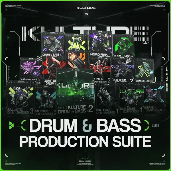 Drum Bass多风格采样包 KULTURE – Drum and Bass Production Suite
