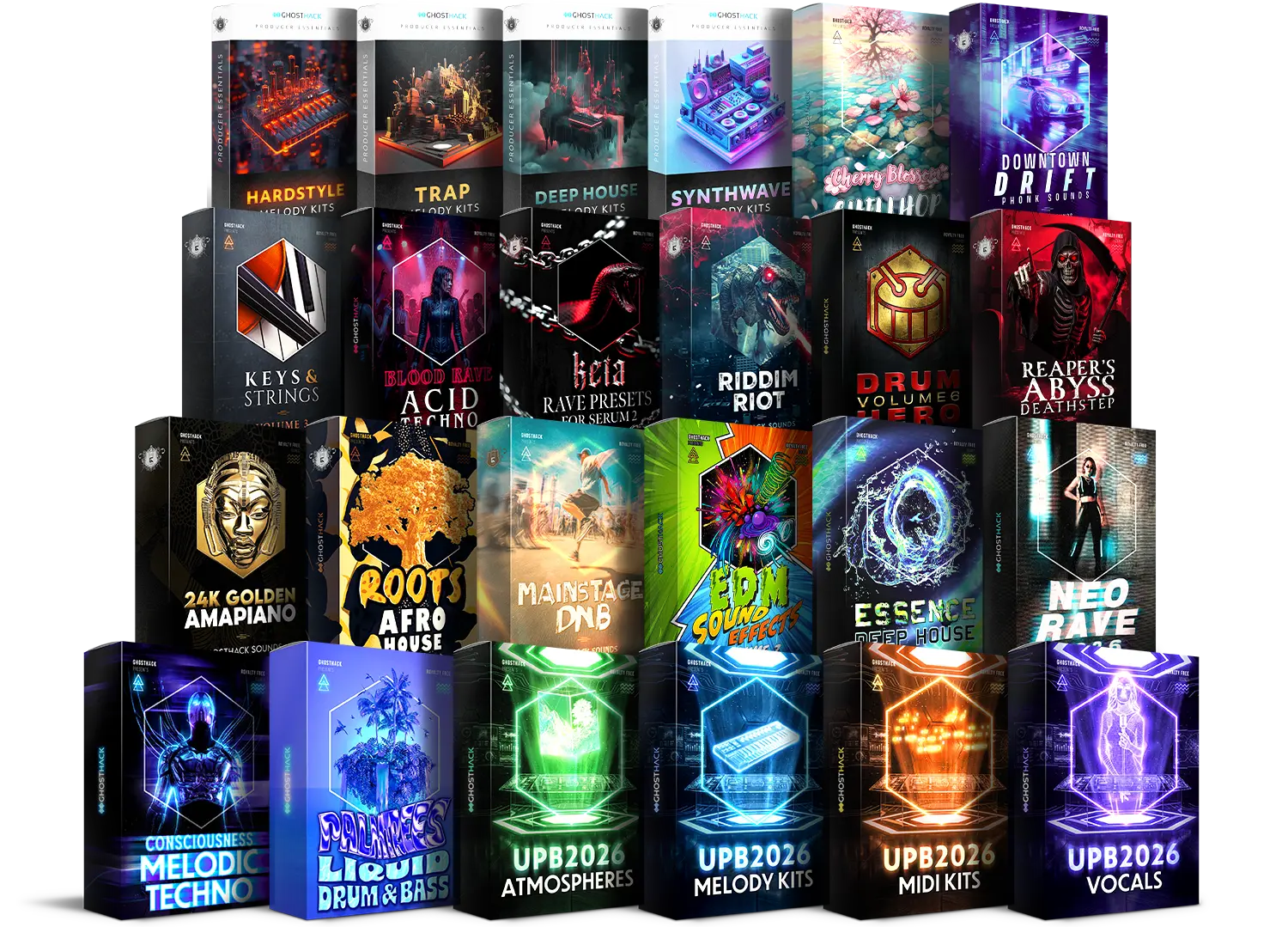 [2026 多风格终极制作人套装] Ghosthack Ultimate Producer Bundle 2026